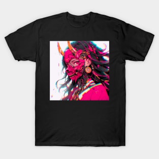 Pink Demon Girl T-Shirt